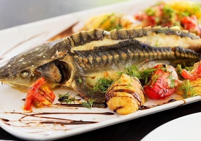 Рецепты жареного осетра на сковороде с фото